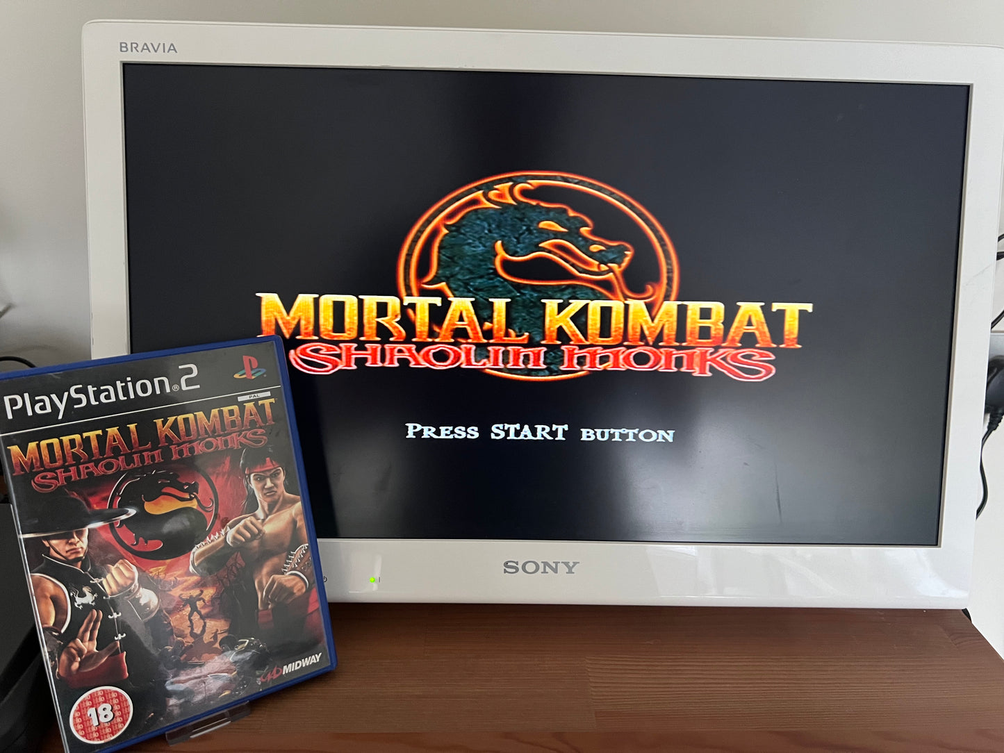 Mortal Kombat Shaolin Monks - PS2 Game