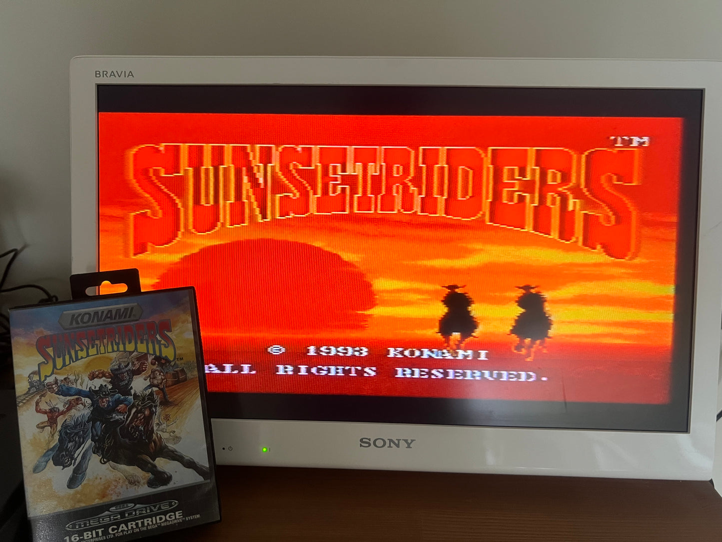 Sunset Riders - Sega Mega Drive Game