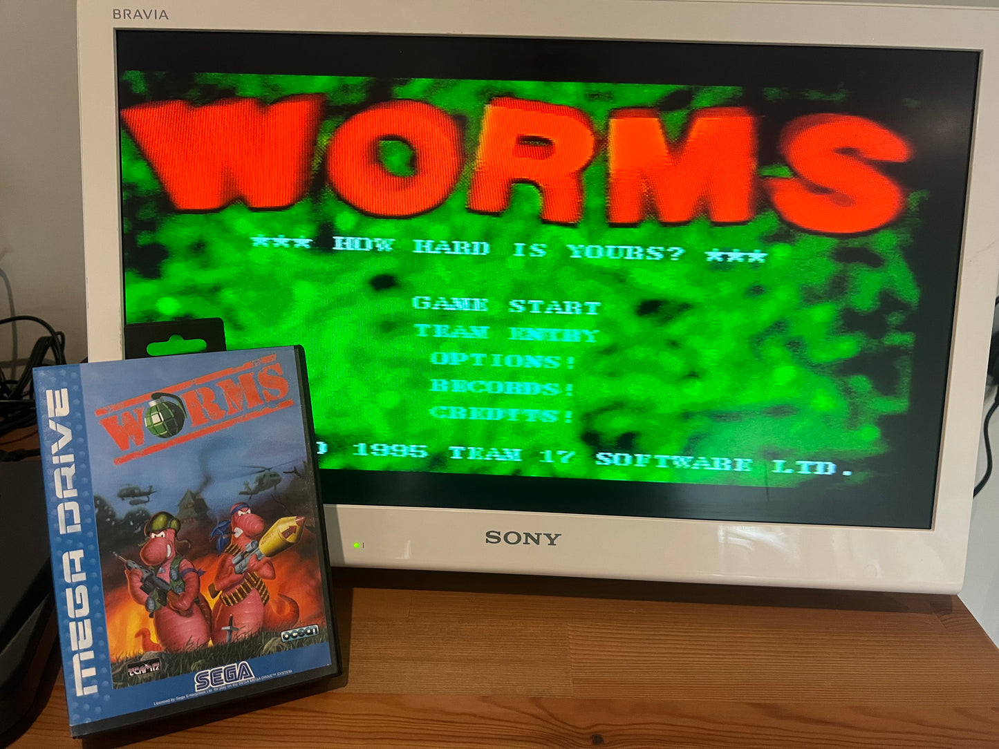 Worms - Sega Mega Drive Game