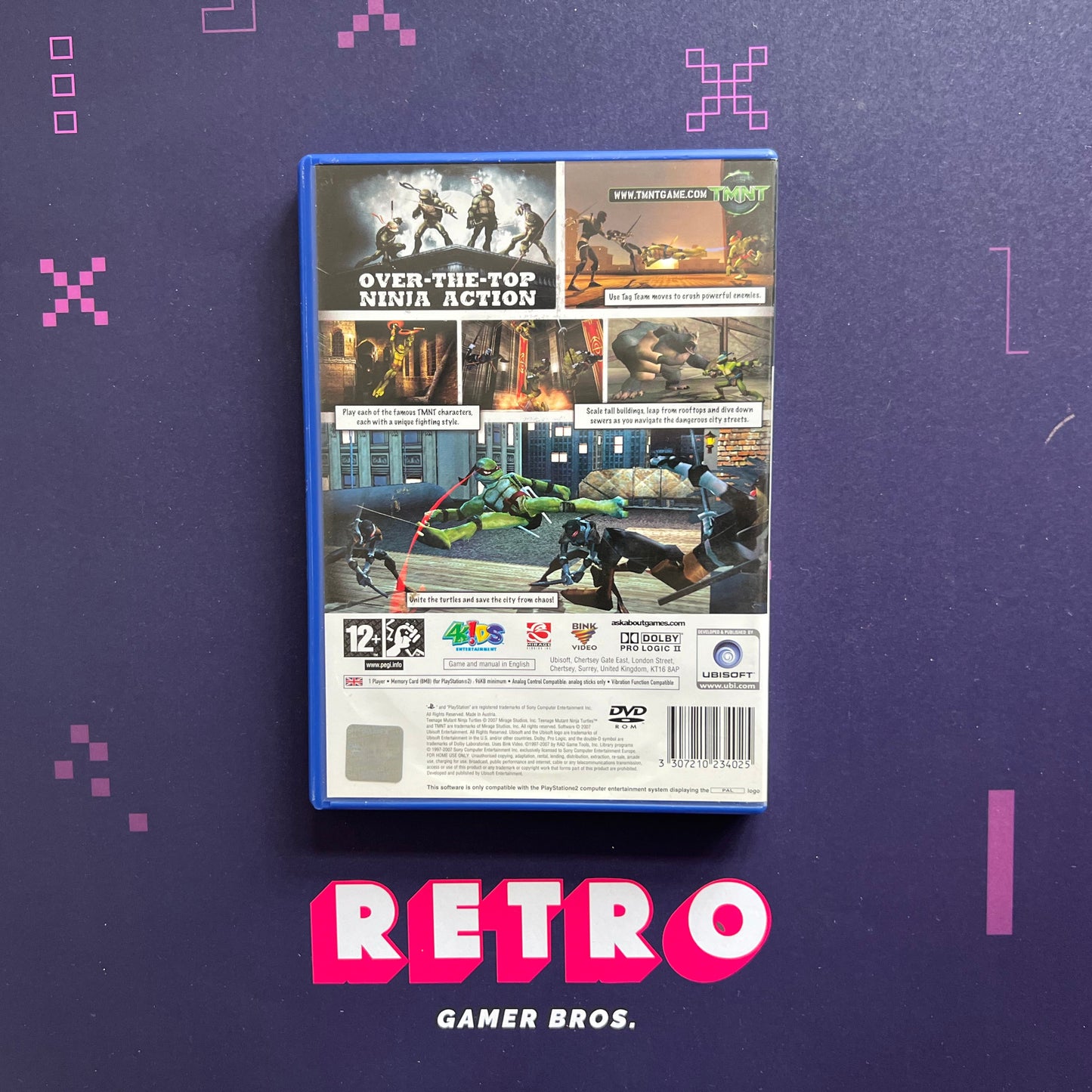 TMNT Teenage Mutant Ninja Turtles - PS2 Game