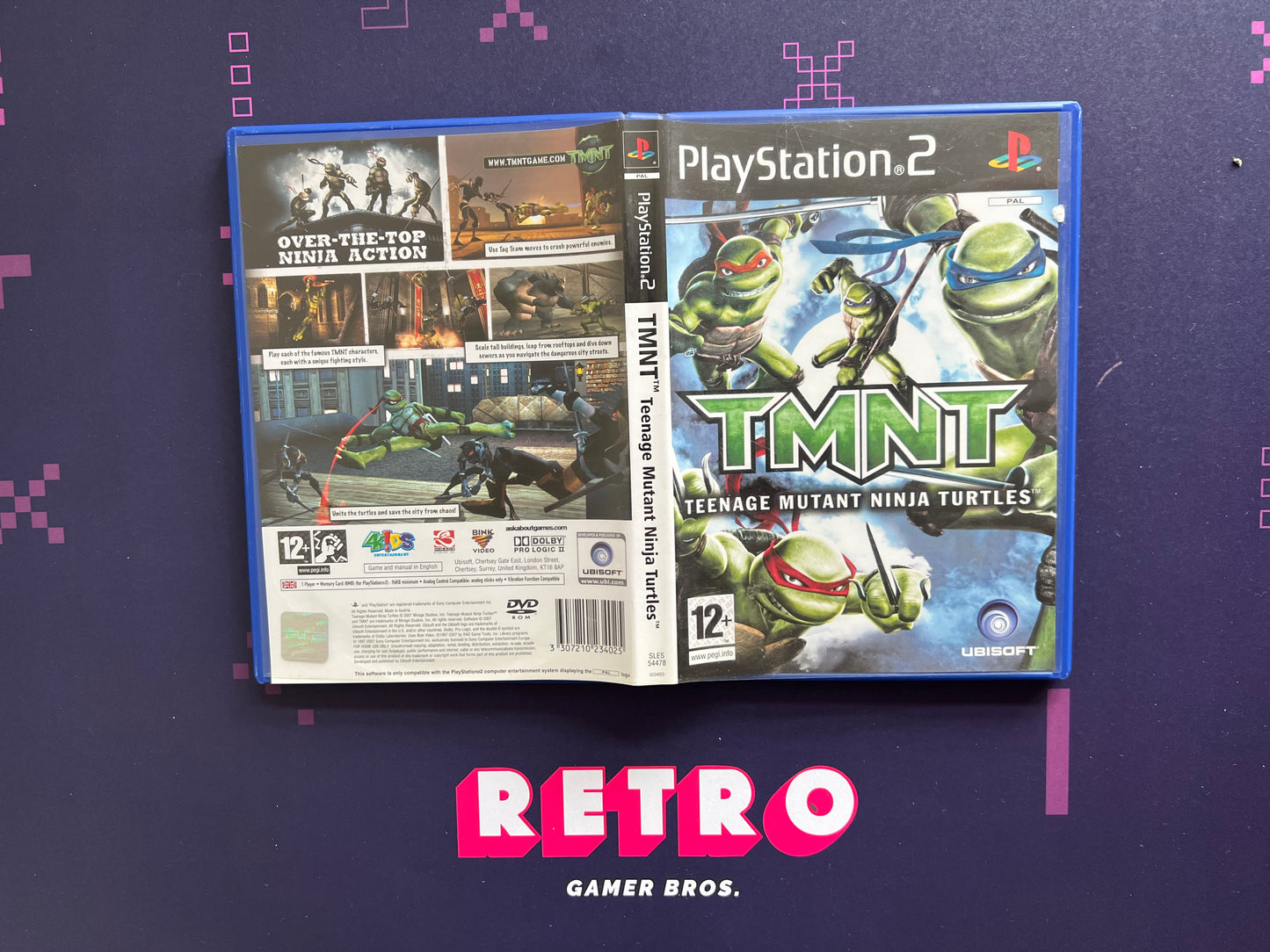 TMNT Teenage Mutant Ninja Turtles - PS2 Game