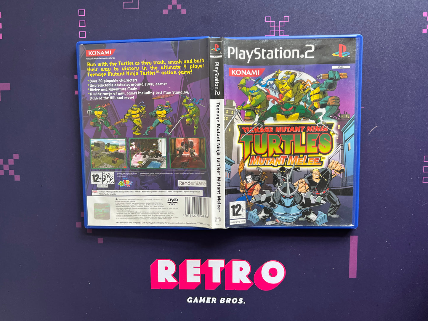 Teenage Mutant Ninja Turtles Mutant Melee - PS2 Game