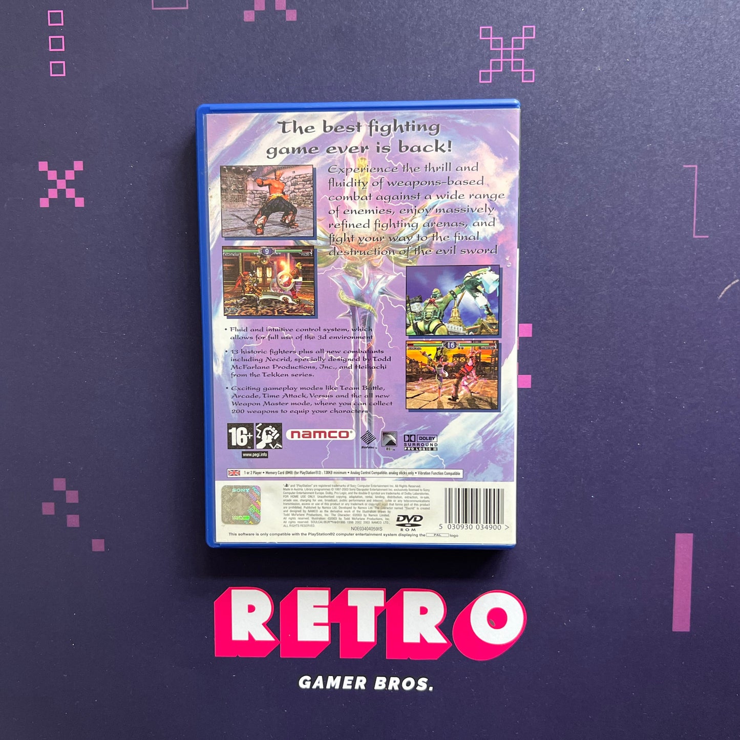 SoulCalibur II - PS2 Game