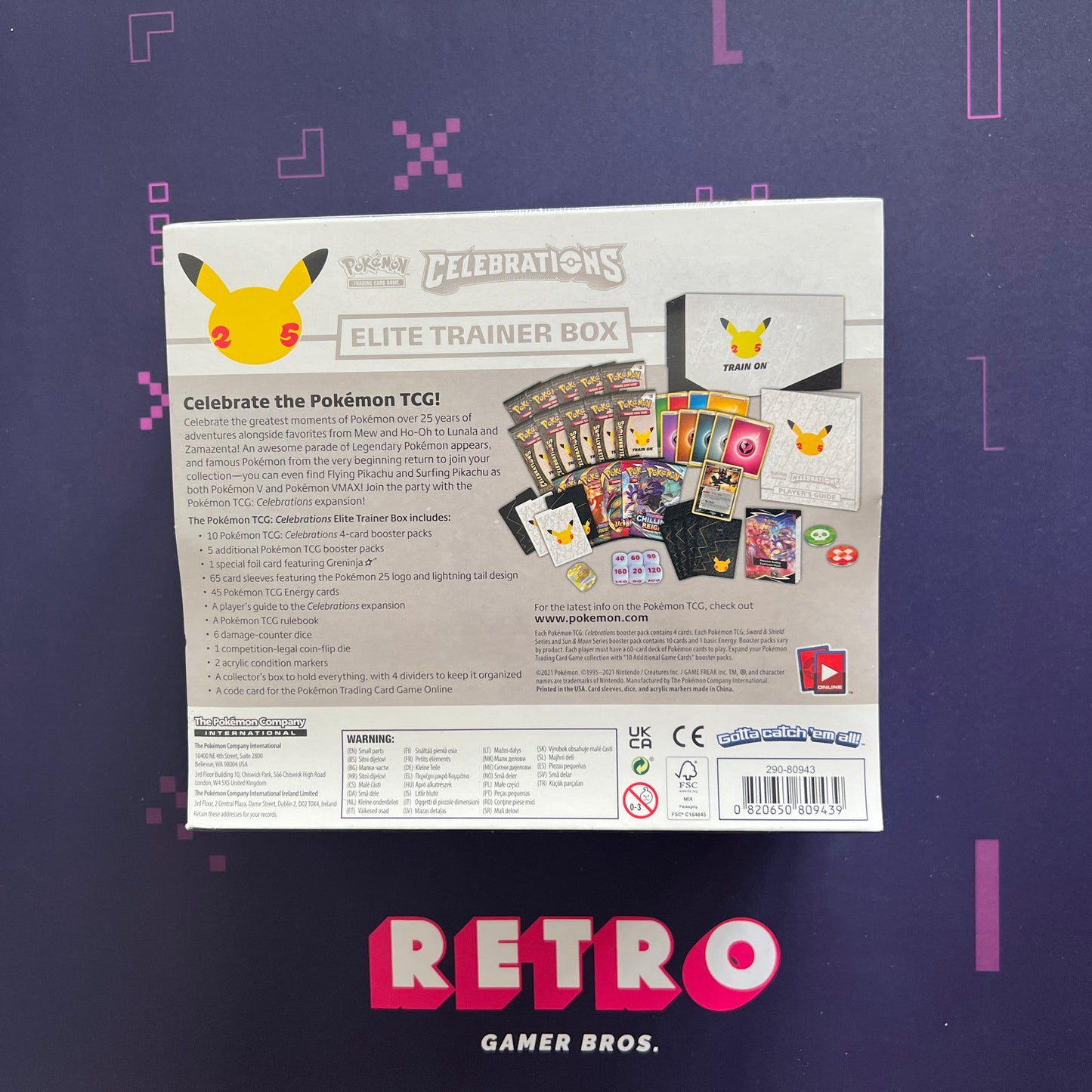 Pokemon - Celebrations 25th Anniversary - Elite Trainer Box