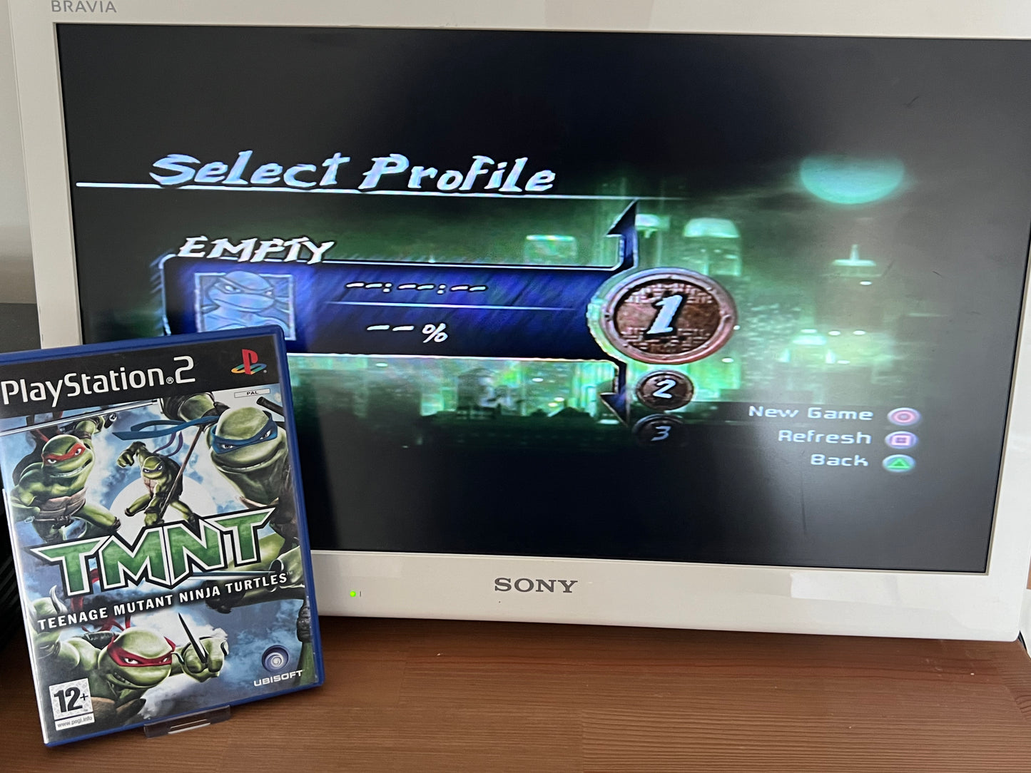 TMNT Teenage Mutant Ninja Turtles - PS2 Game