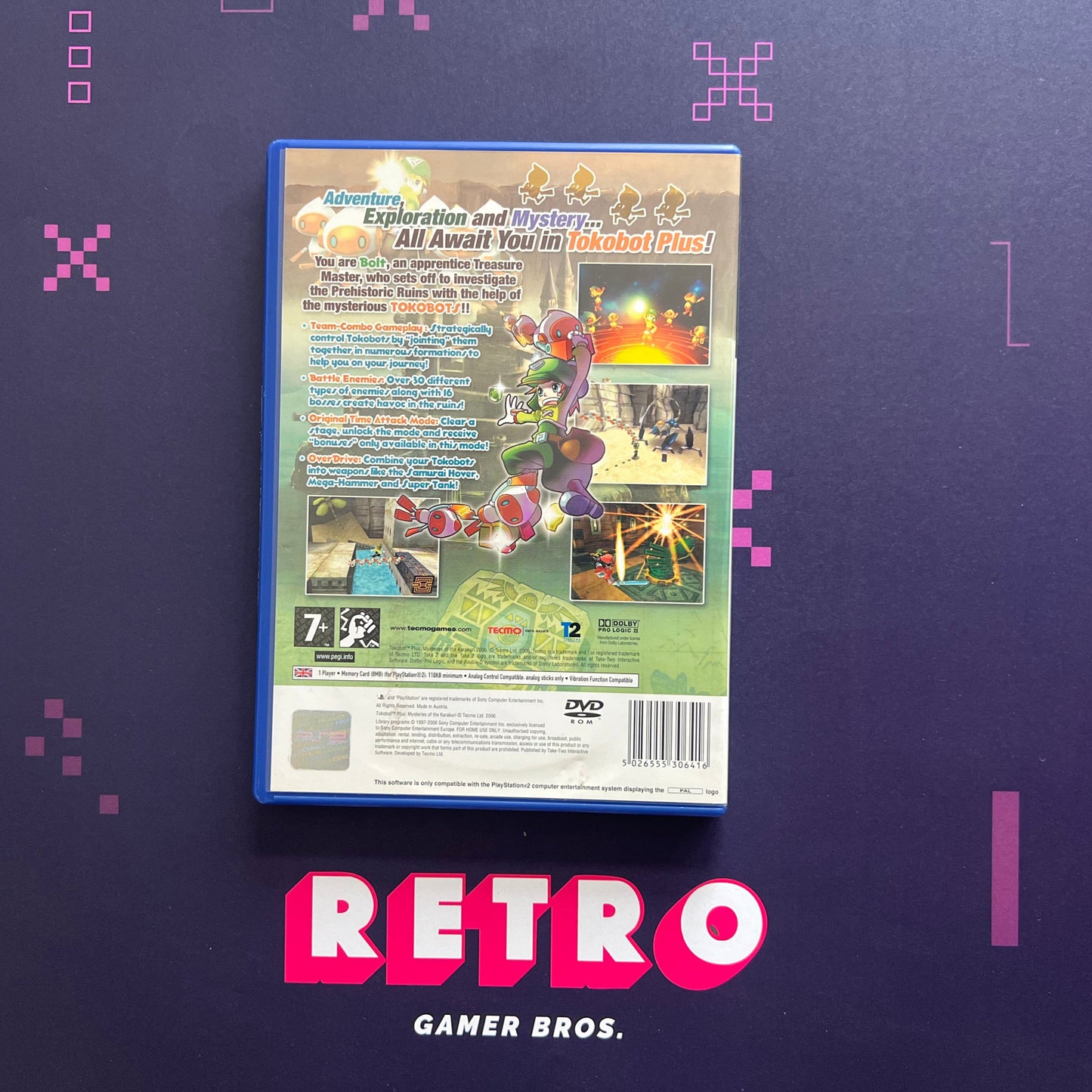 Tokobot Plus Mysteries of the Karakuri - PS2 Game