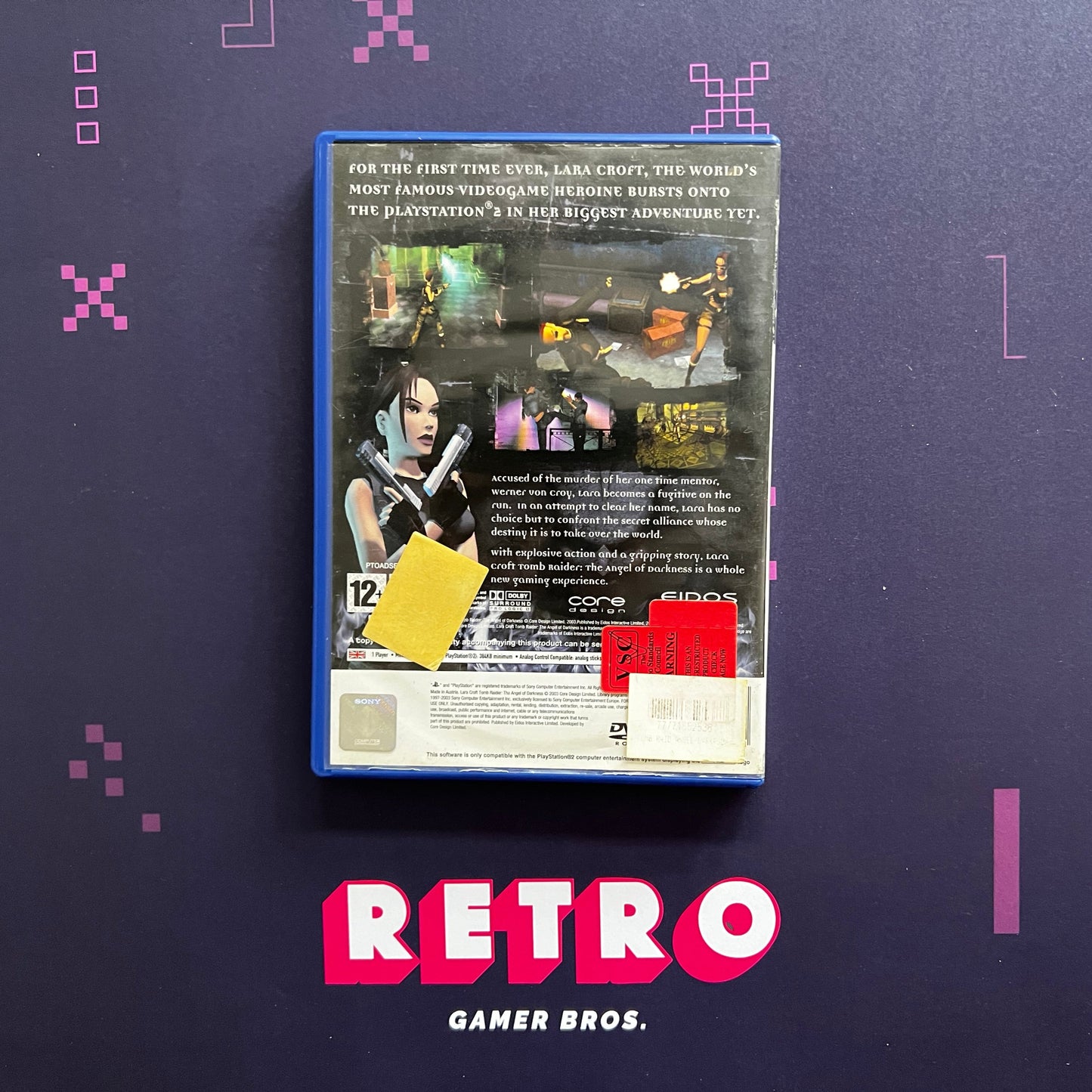 Tomb Raider The Angel of Darkness - PS2 Game