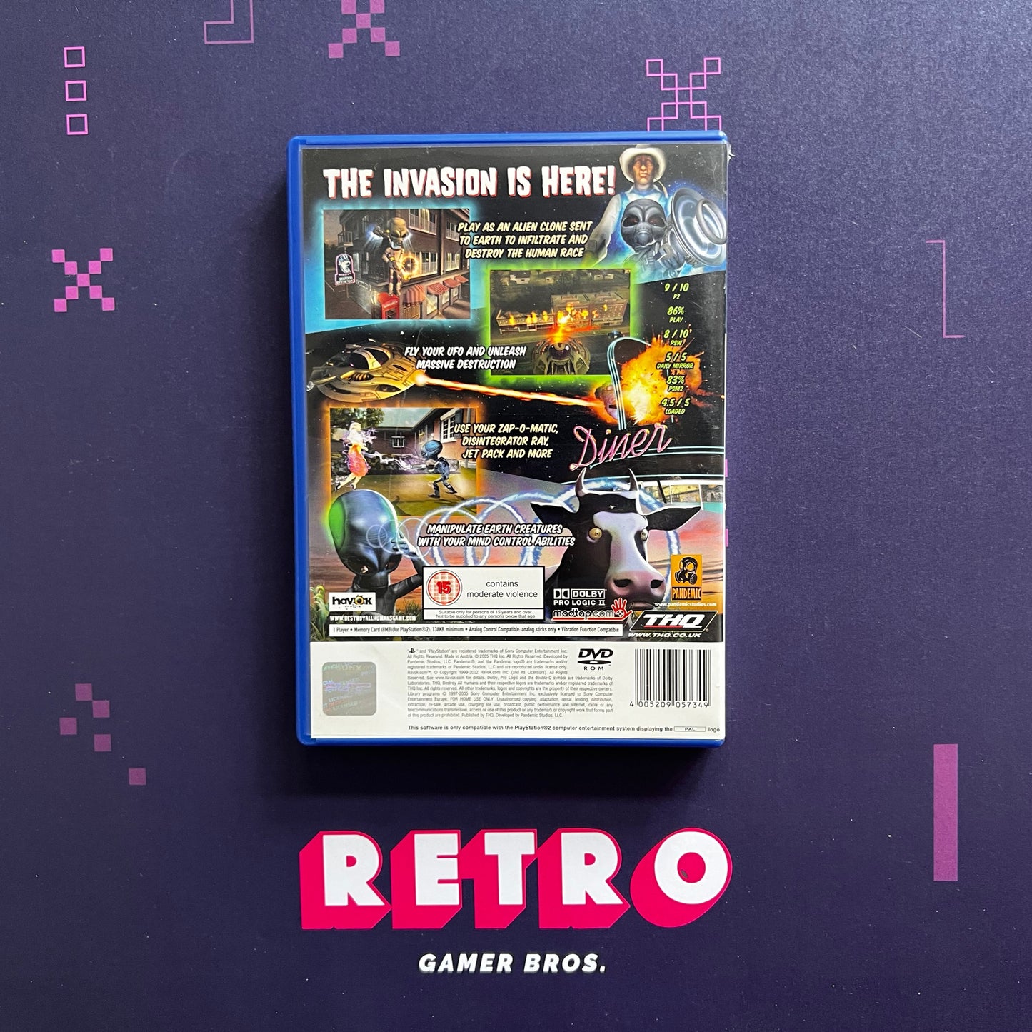 Destroy All Humans! - PS2 Game