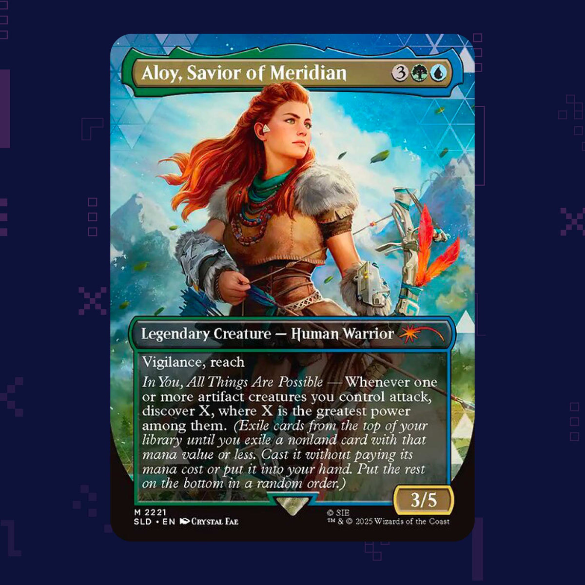 Magic: The Gathering - Aloy, Savior of Meridian SLD (2221) Foil