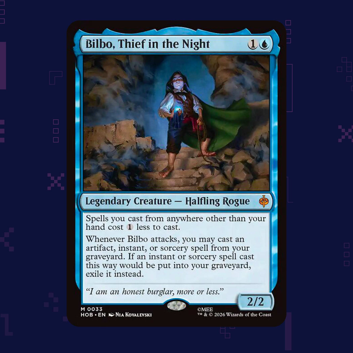 Magic: The Gathering - Bilbo, Thief in the Night HOB (0033) Non-Foil