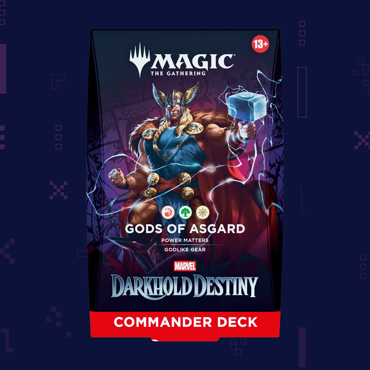 Magic: The Gathering - Marvel Darkhold Destiny Commander Deck - Gods of Asgard