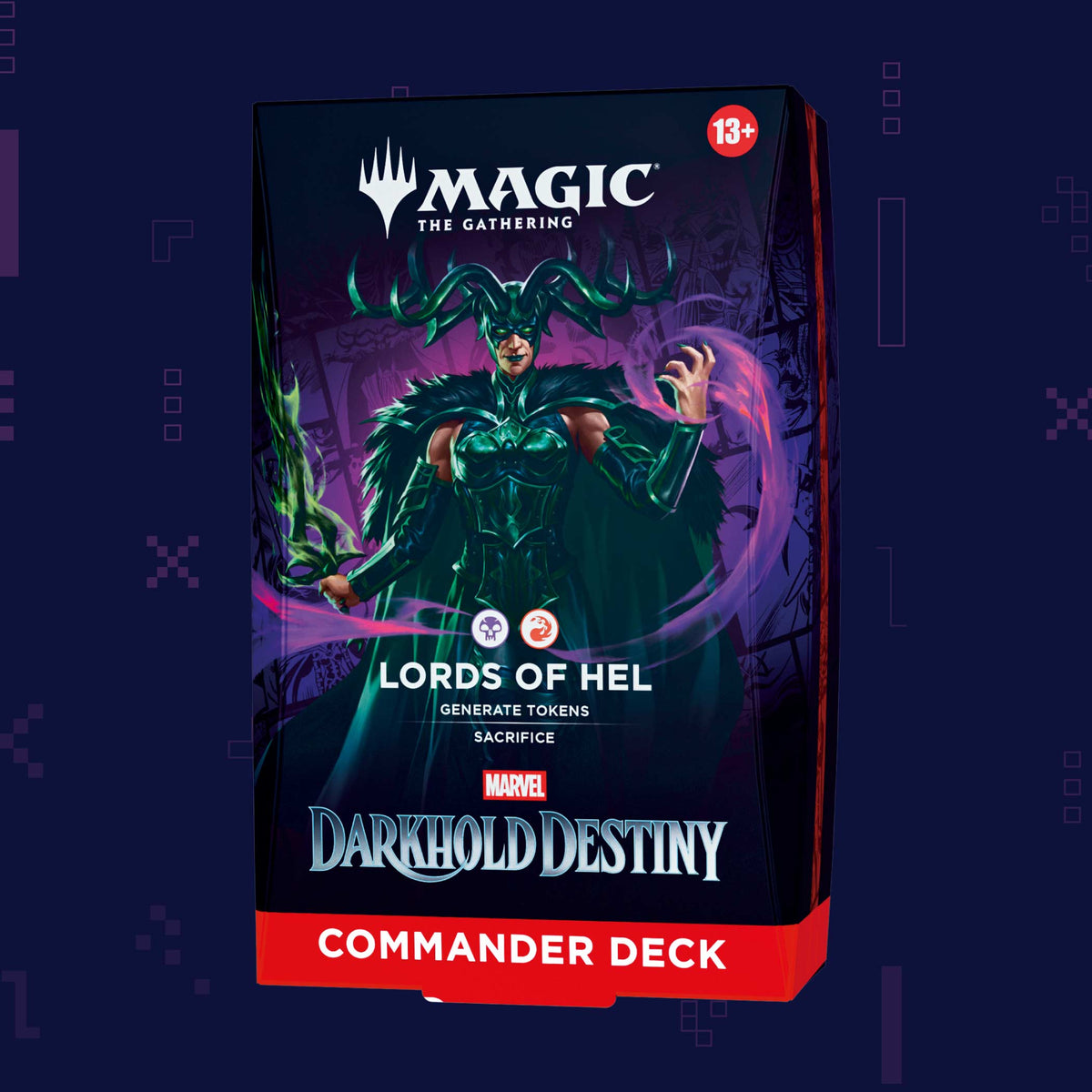 Magic: The Gathering - Marvel Darkhold Destiny Commander Deck - Lords of Hel