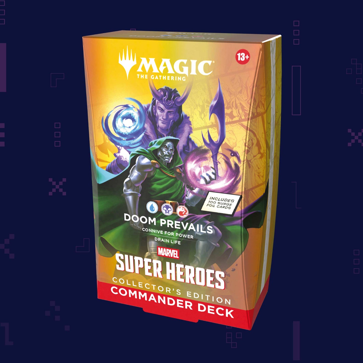 Magic: The Gathering - Marvel Super Heroes Collector’s Edition Commander Deck - Doom Prevails