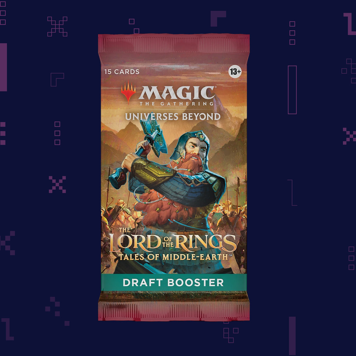 Magic: The Gathering - The Lord Of The Rings - Tales Of Middle Earth Draft Booster Pack