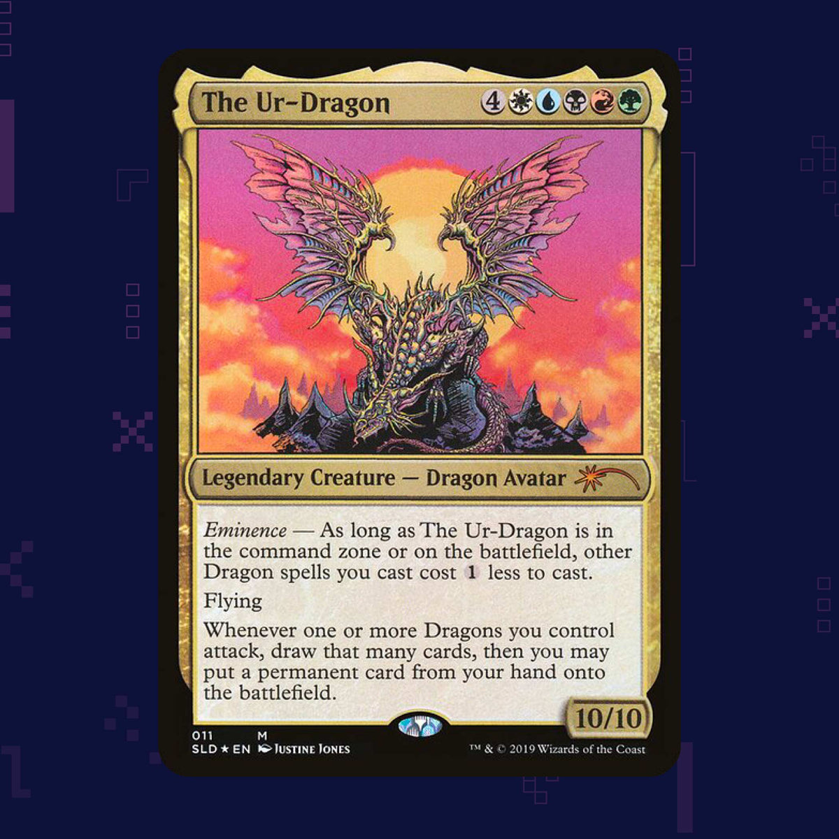 Magic: The Gathering - The Ur-Dragon SLD (011) Foil