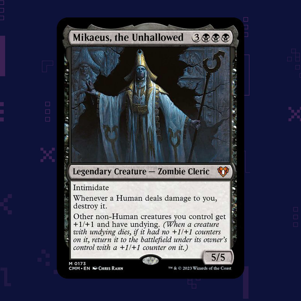 Magic: the Gathering - Mikaeus, the Unhallowed CMM (0173) Non-Foil