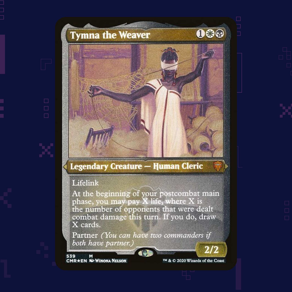 Magic: the Gathering - Tymna the Weaver SMR (539) Foil