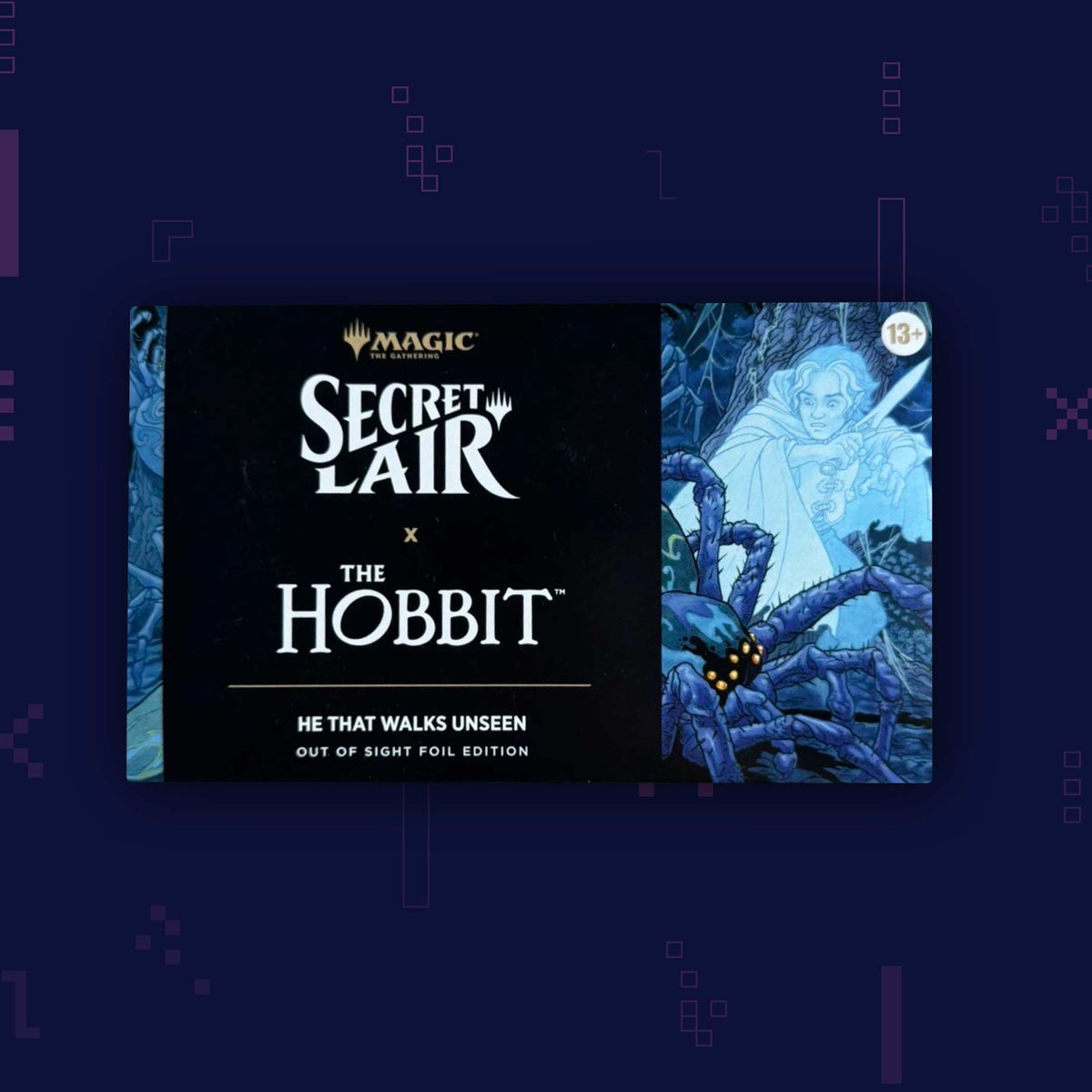 Magic The Gathering - Secret Lair x The Hobbit: He Who Walks Unseen Out of Sight Foil Edition