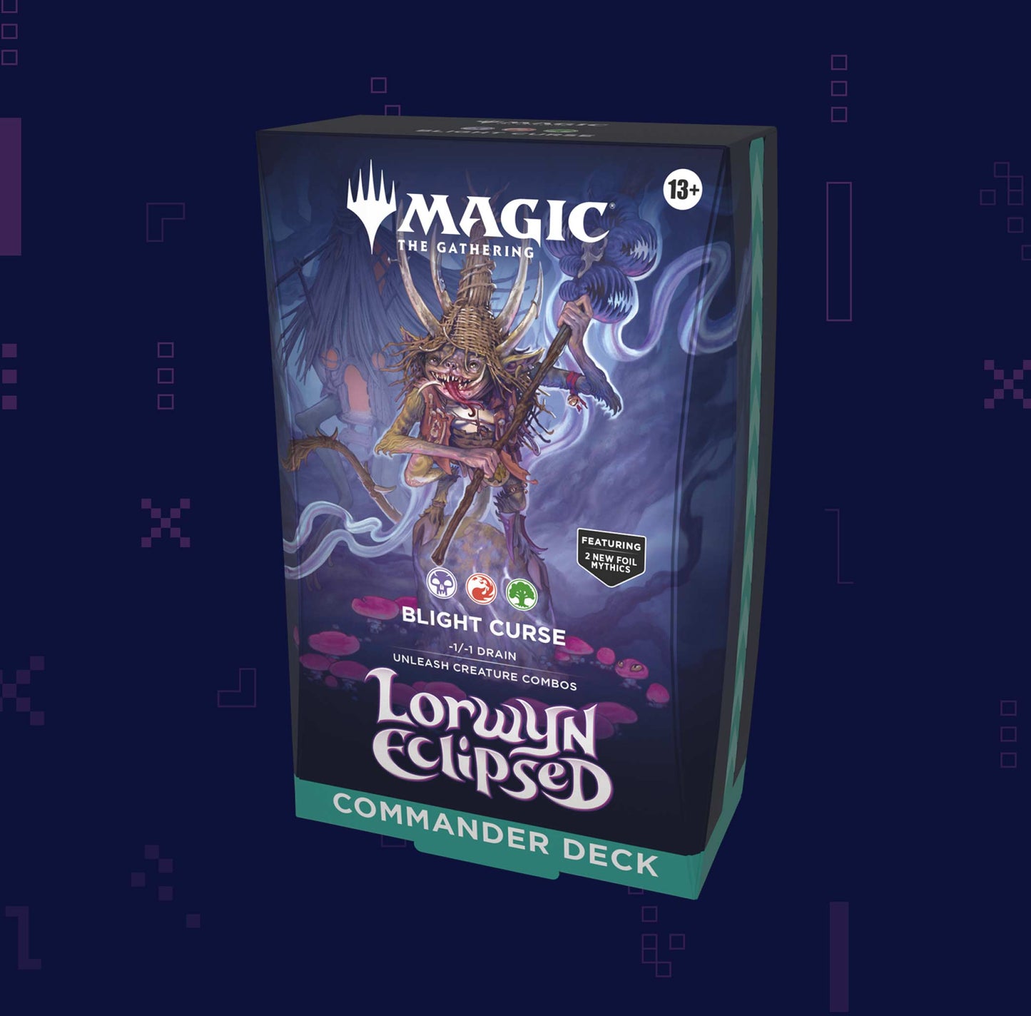 Magic: The Gathering - Lorwyn Eclipsed Commander Deck Blight Curse