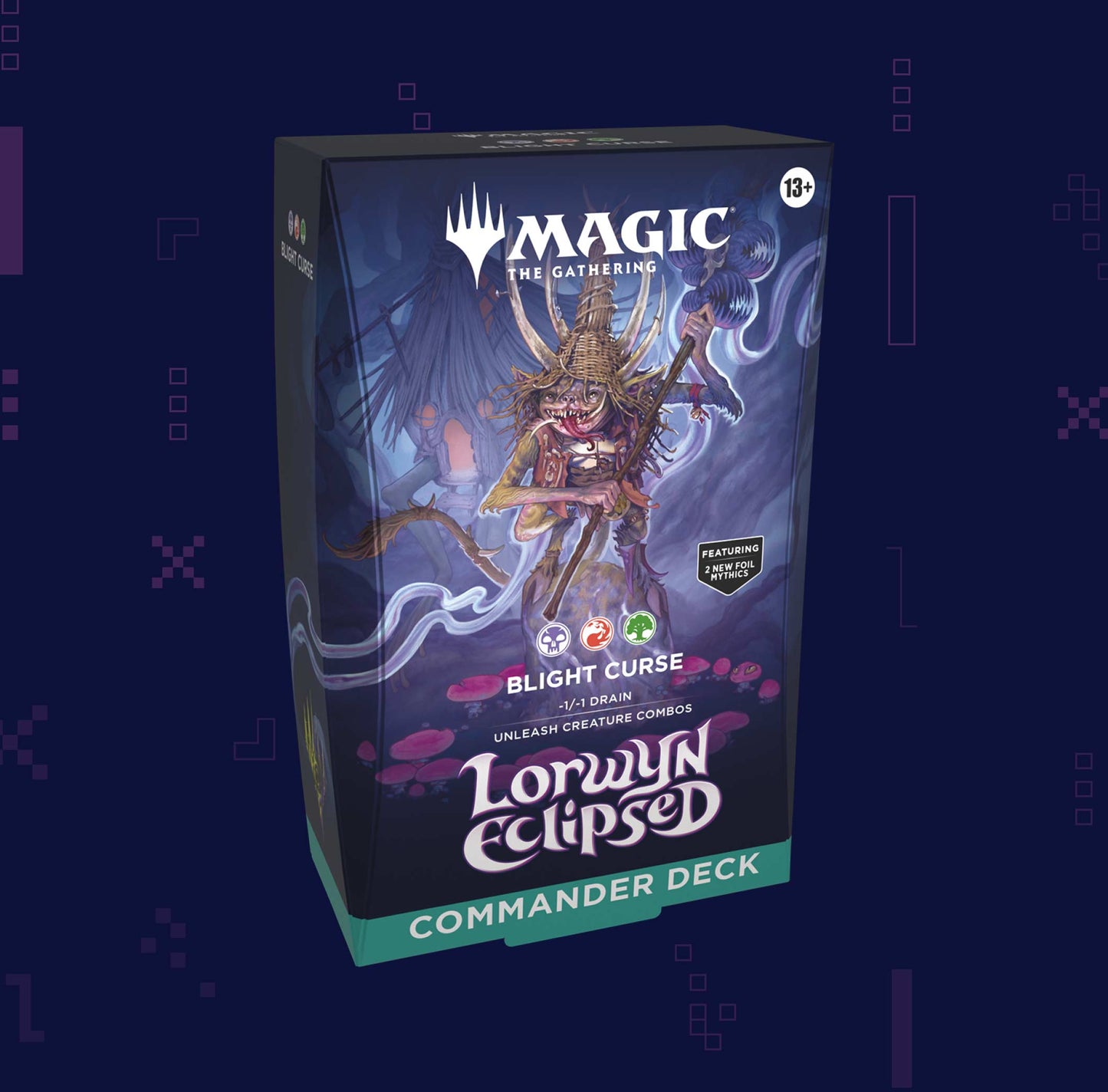 Magic: The Gathering - Lorwyn Eclipsed Commander Deck Blight Curse