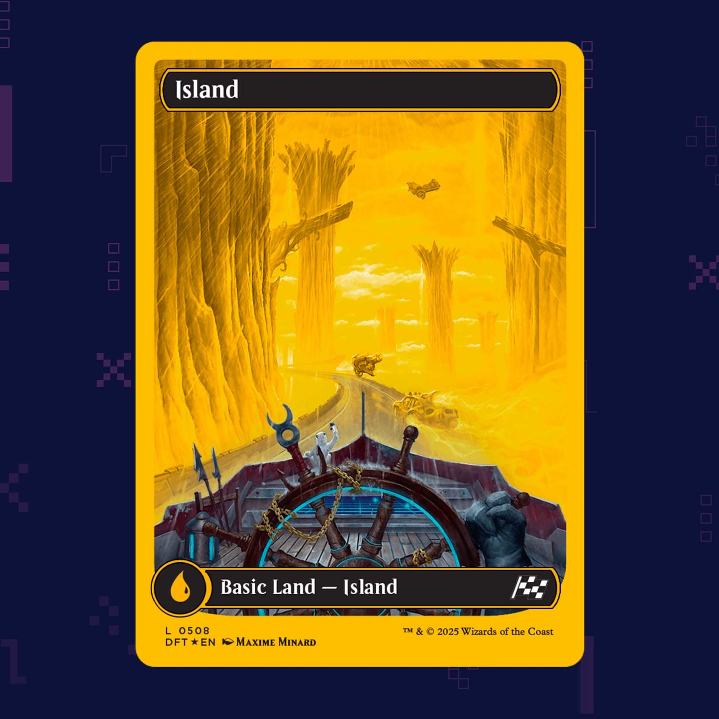 Magic the Gathering - Island L 0508 DTF - Non Foil