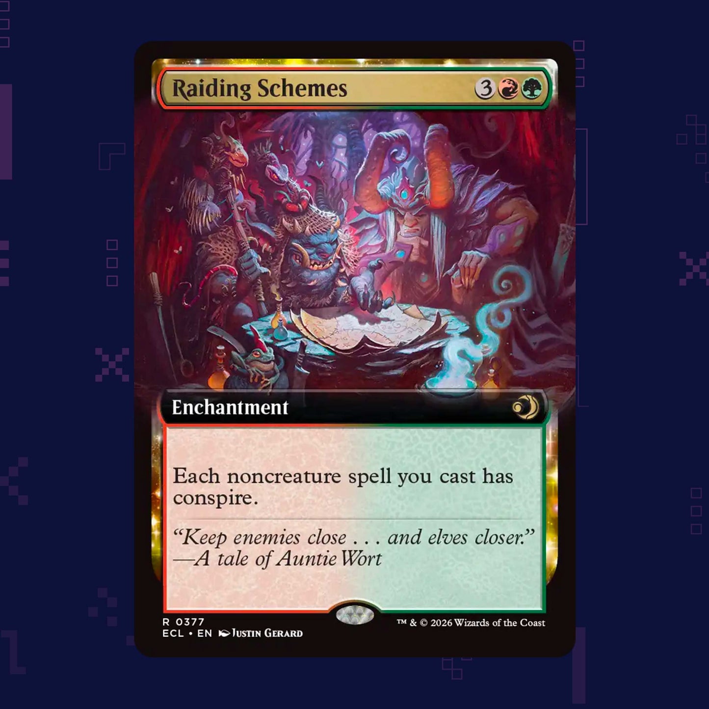 Magic the Gathering - Raiding Schemes R 0377 ECL - Borderless Non Foil