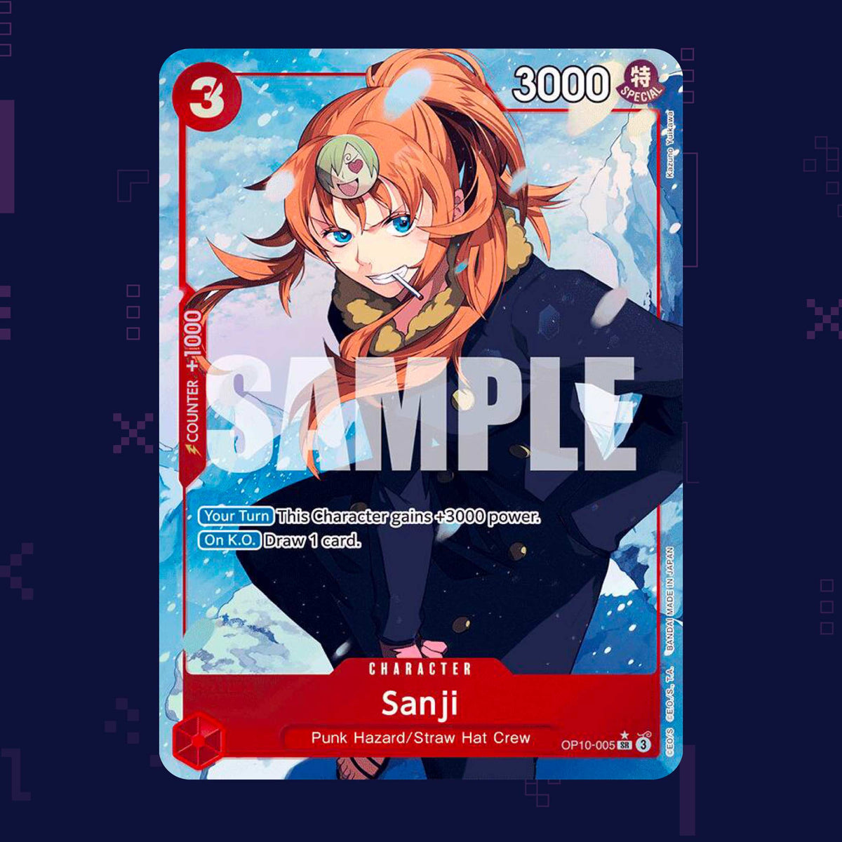 One Piece - Sanji OP10-005 Foil
