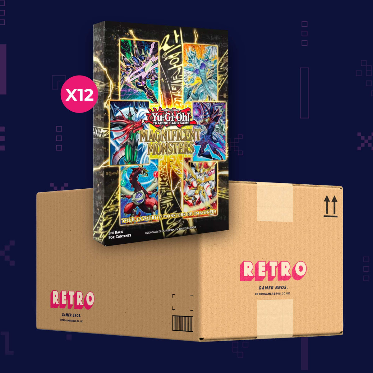 Yu-Gi-Oh! - Magnificent Monsters Tuckbox Case (12 Count)
