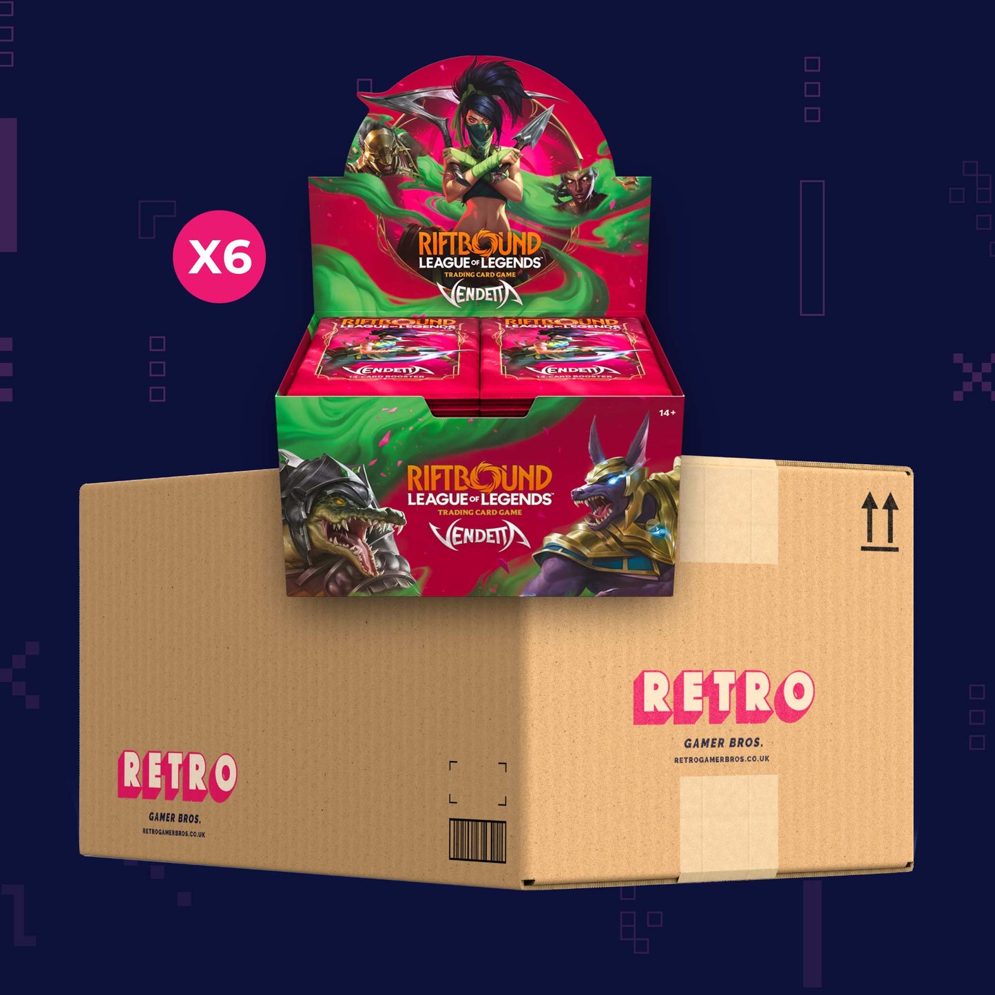Riftbound: League of Legends TCG - Set 4: Vendetta Booster Box Case