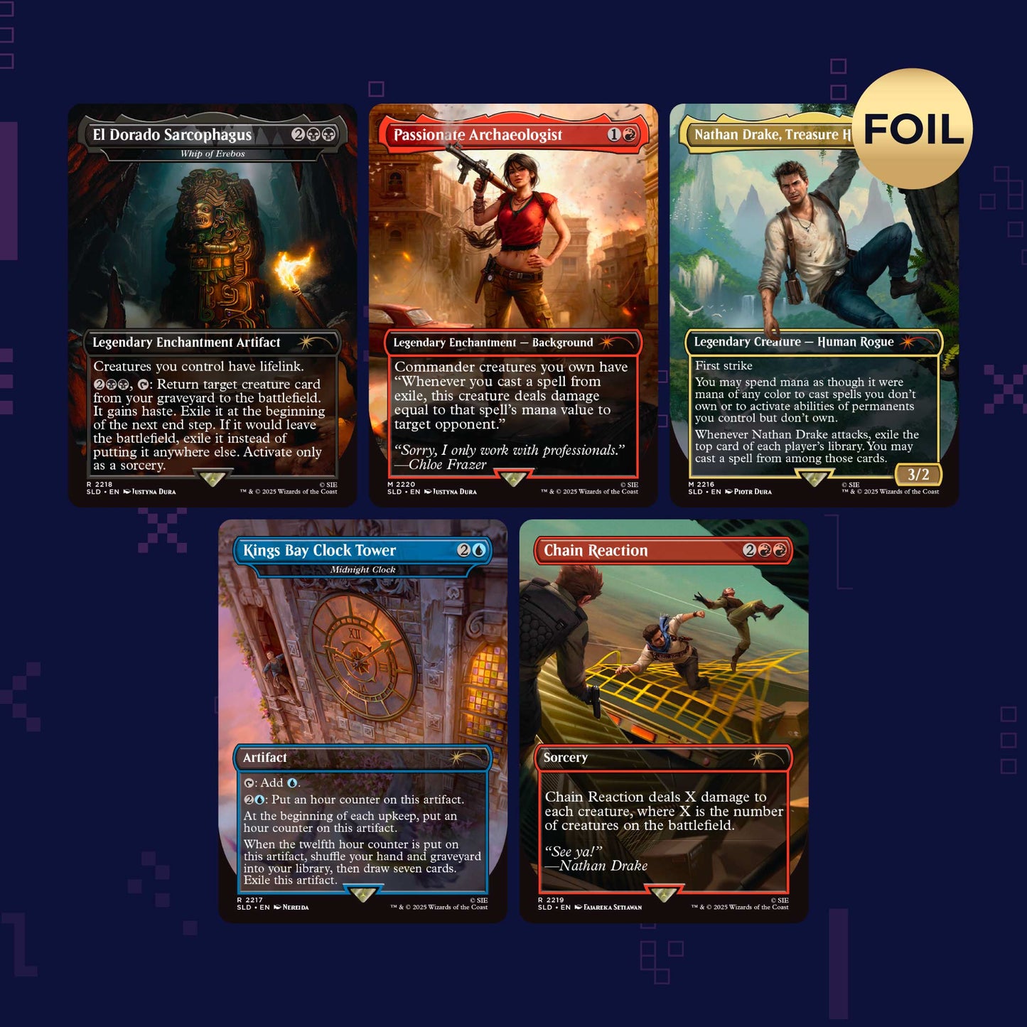 Magic The Gathering - Secret Lair x Uncharted - FOIL