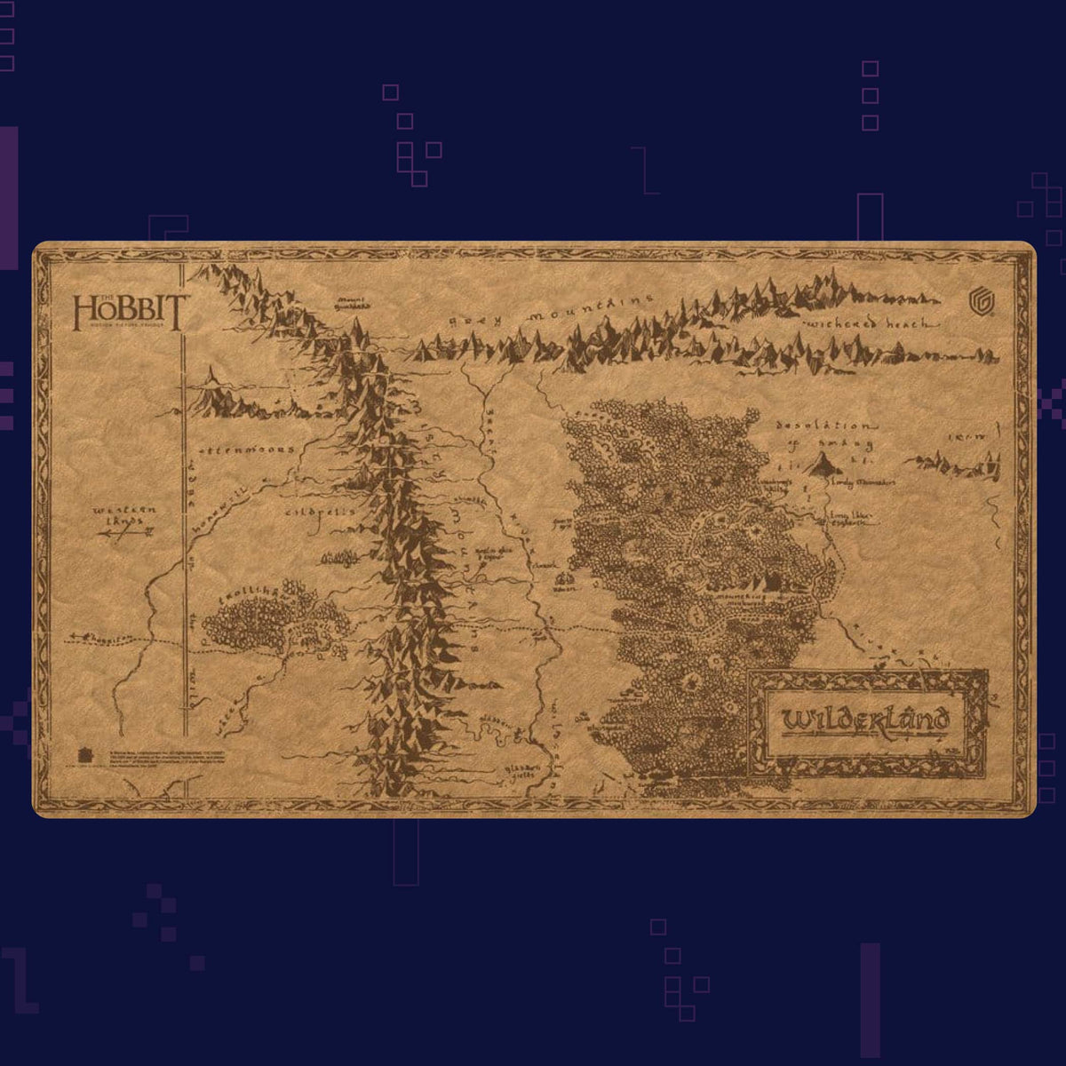 Ultimate Guard Playmat Sophoskin The Hobbit - Middle-earth