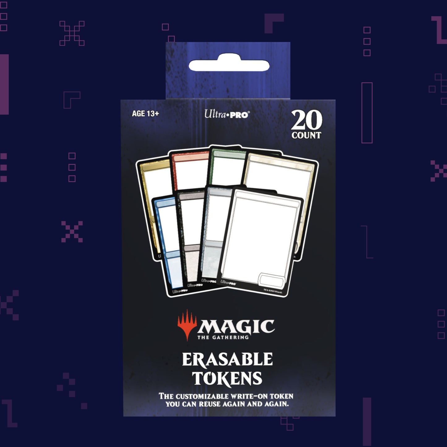Ultra Pro - Magic: The Gathering - Erasable Tokens (20 Pack)