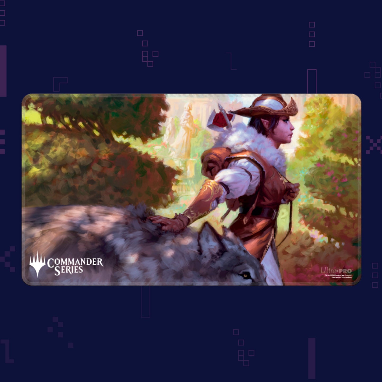 Ultra Pro - Magic: The Gathering - Stitched Edge Playmat - Commander Series: Selvala
