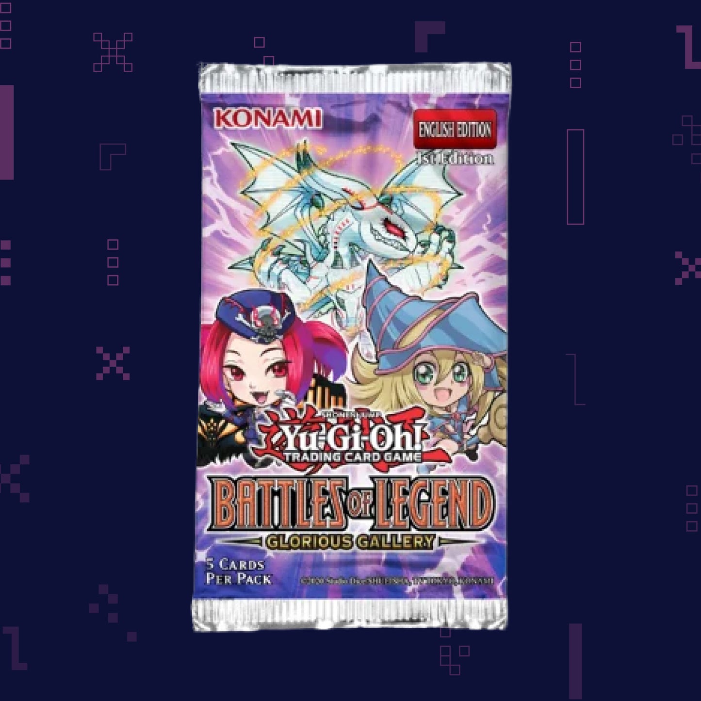 Yu-Gi-Oh! - Battles of Legend Glorious Gallery Booster Pack