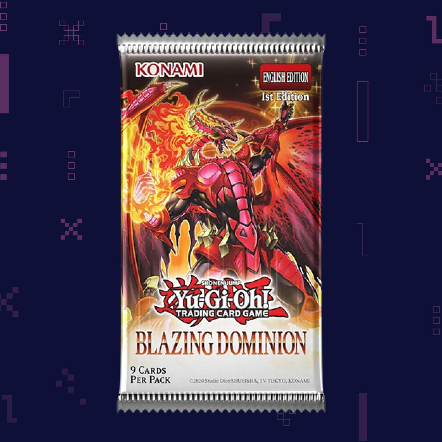 Yu-Gi-Oh! - Blazing Dominion Booster Pack