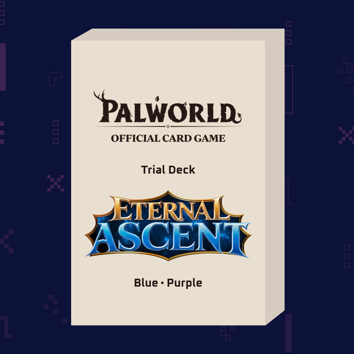Palworld Official Card Game - Eternal Ascent Blue/Purple Trial Deck