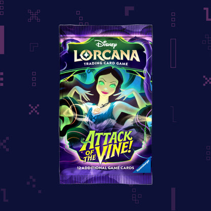 Disney Lorcana TCG - Set 13 Attack of the Vine - Booster Pack