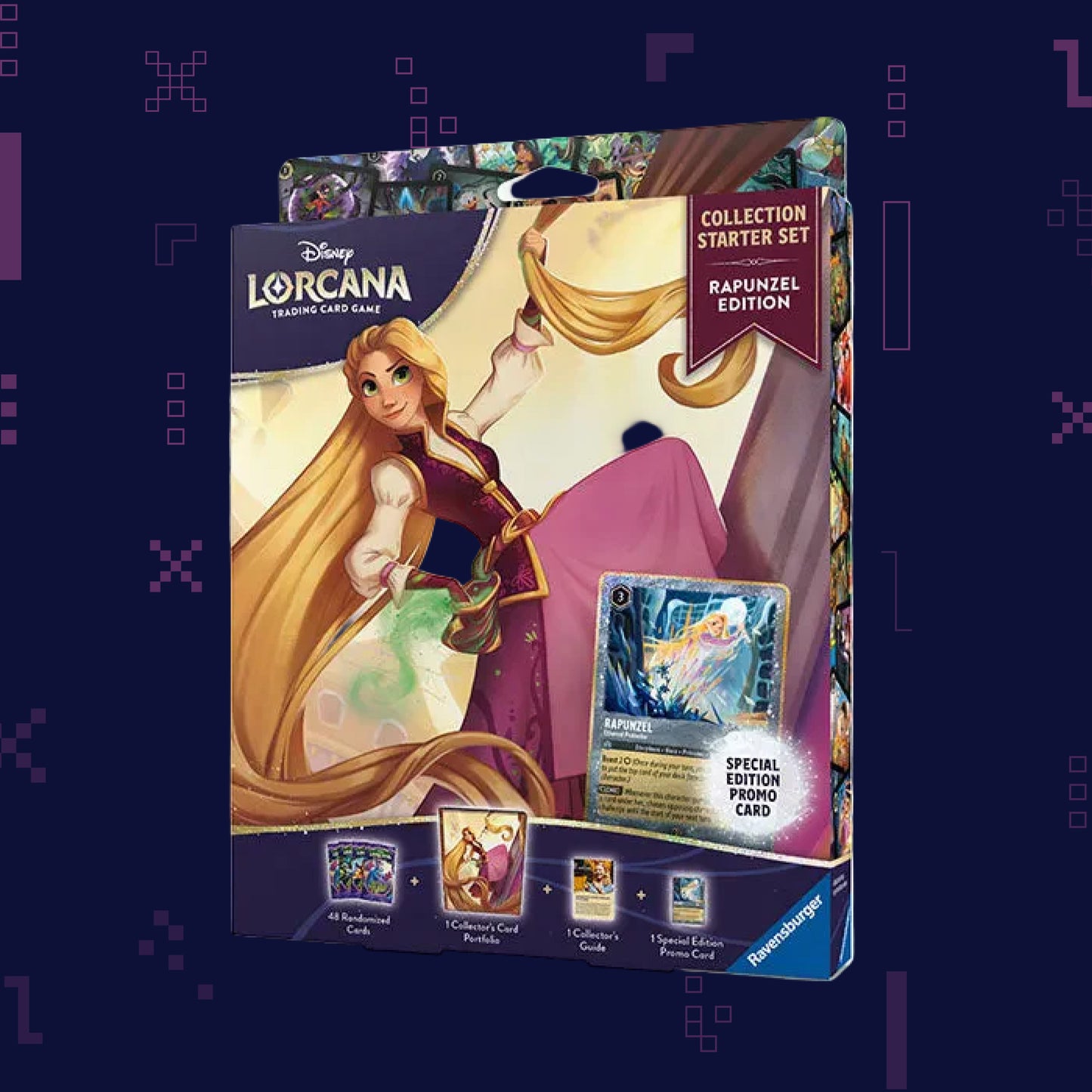 Disney Lorcana TCG - Set 13 Attack of the Vine - Collection Starter Set - Rapunzel