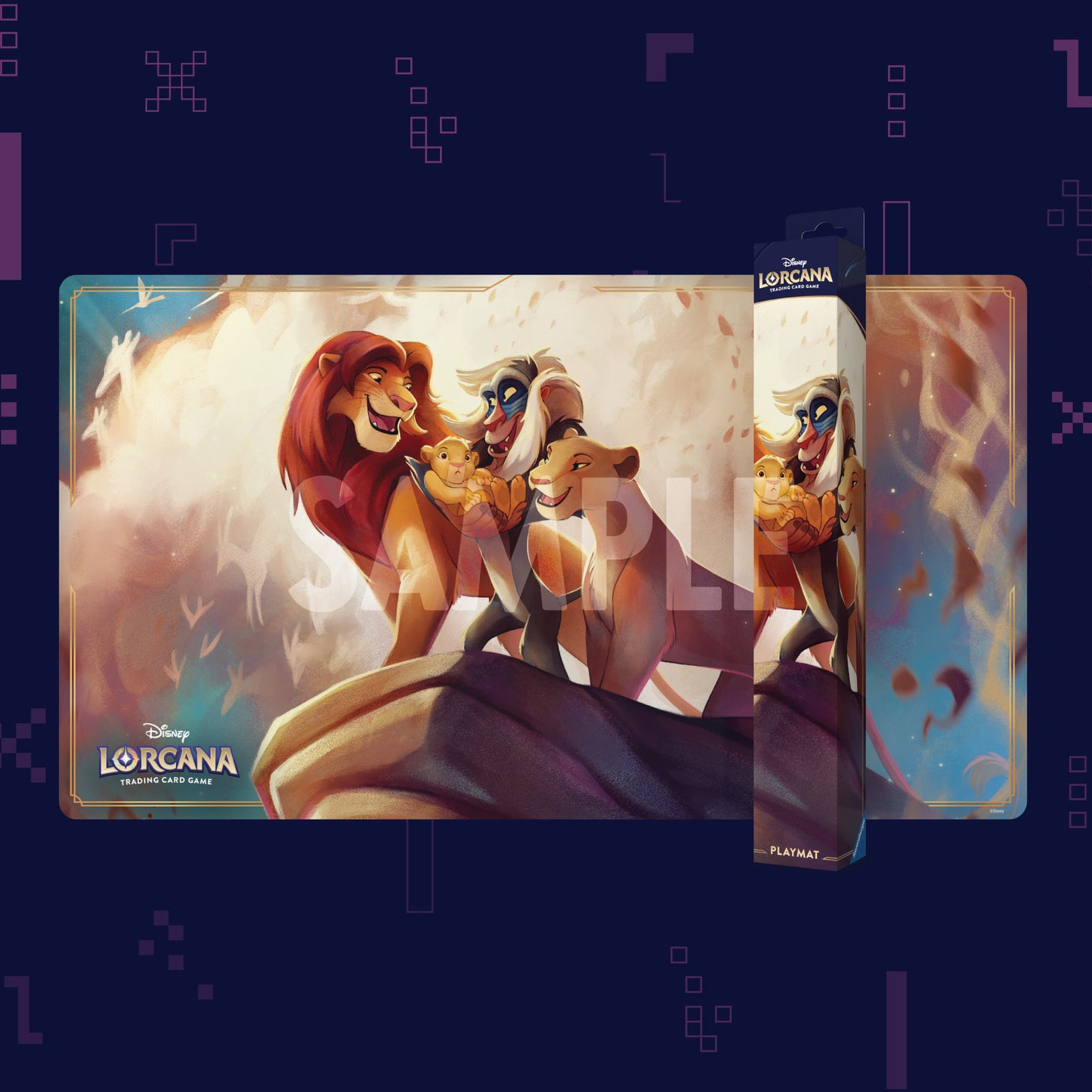Disney Lorcana TCG - Set 13 Attack of the Vine - Playmat - Lion King
