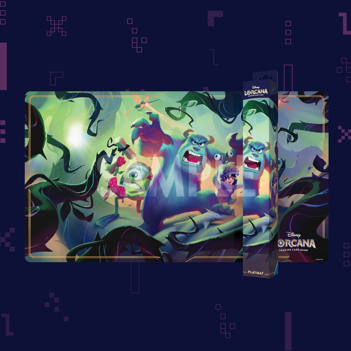 Disney Lorcana TCG - Set 13 Attack of the Vine - Playmat - Monster's Inc