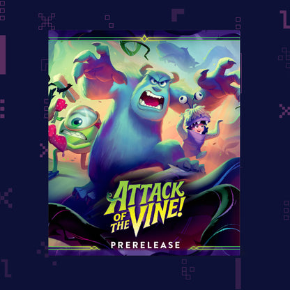 Disney Lorcana TCG - Set 13 Attack of the Vine Prerelease Event Ticket