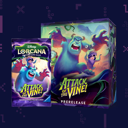 Disney Lorcana TCG - Set 13 Attack of the Vine Prerelease Event Ticket