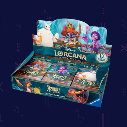 Disney Lorcana TCG: Set 6 Azurite Sea - Booster Packs (24 Count)