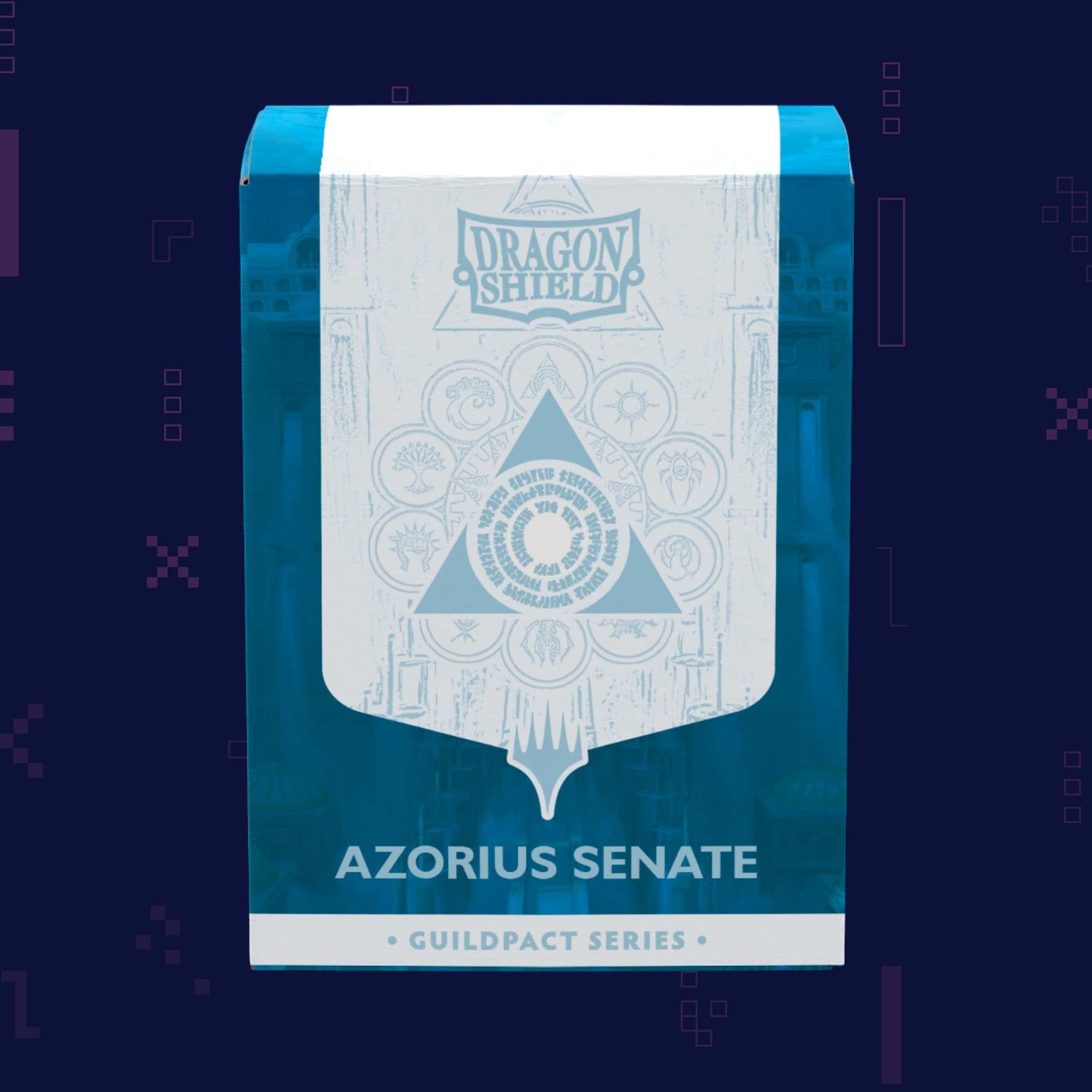 Dragon Shield - Guildpact Series Brushed Art Sleeves 100pk – Azorius Senate