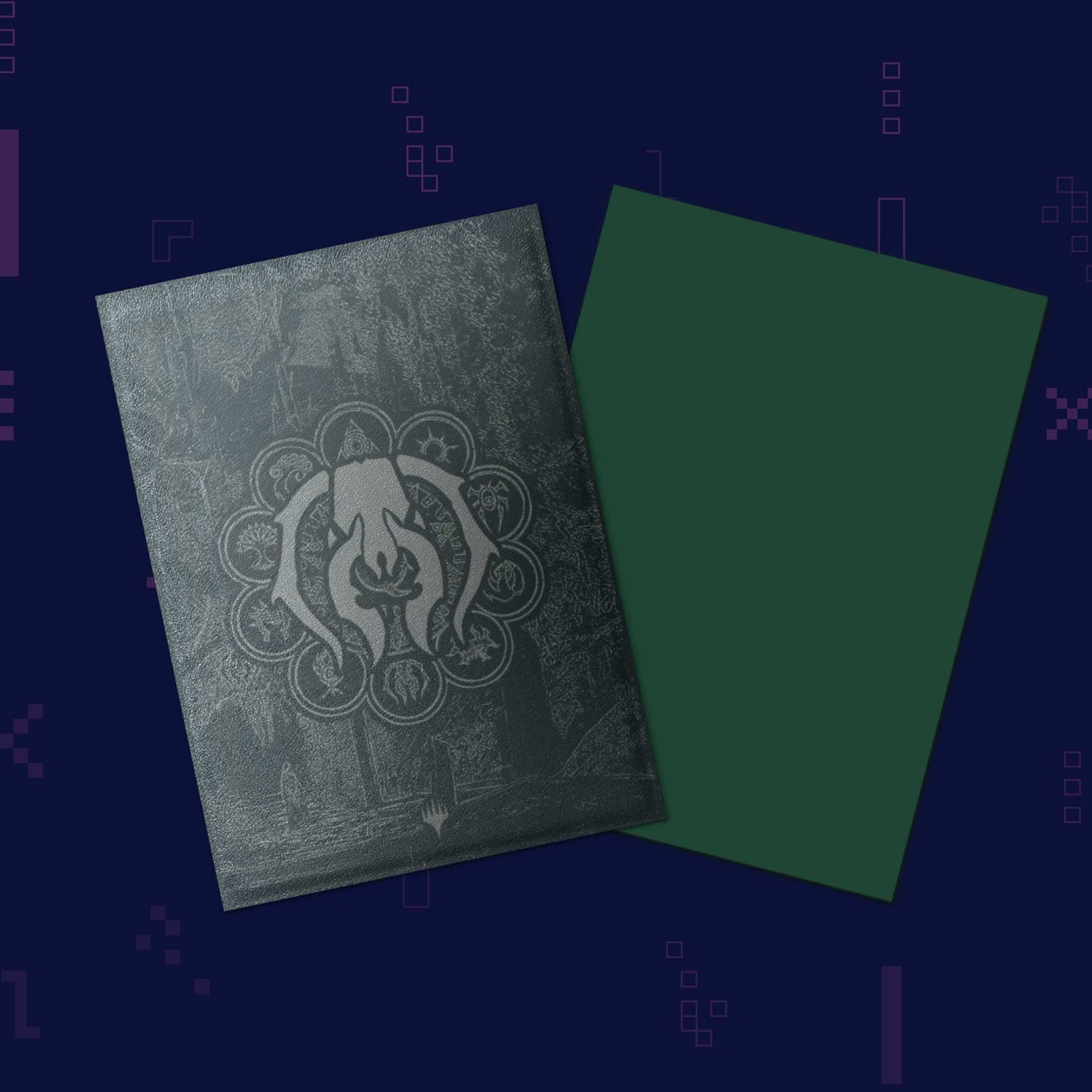 Dragon Shield - Guildpact Series Brushed Art Sleeves 100pk – Golgari Swarm