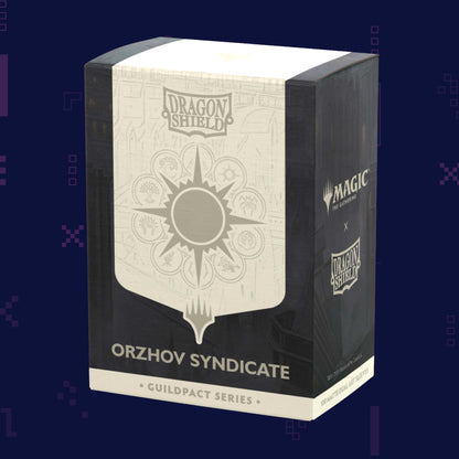Dragon Shield - Guildpact Series Brushed Art Sleeves 100pk – Orzhov Syndicate