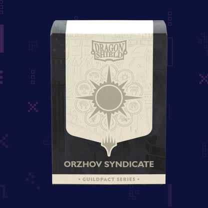 Dragon Shield - Guildpact Series Brushed Art Sleeves 100pk – Orzhov Syndicate
