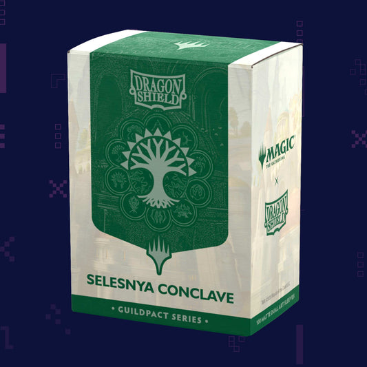 Dragon Shield - Guildpact Series Brushed Art Sleeves 100pk – Selesnya Conclave