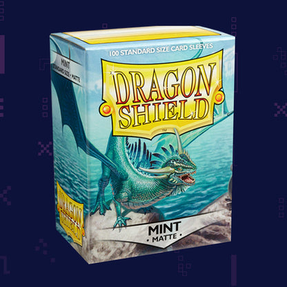 Dragon Shield – Matte Standard Size Sleeves 100pk – Mint