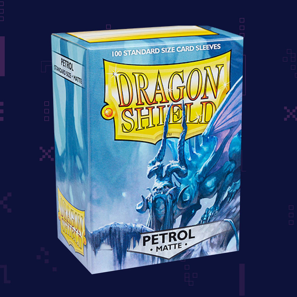 Dragon Shield – Matte Standard Size Sleeves 100pk – Petrol